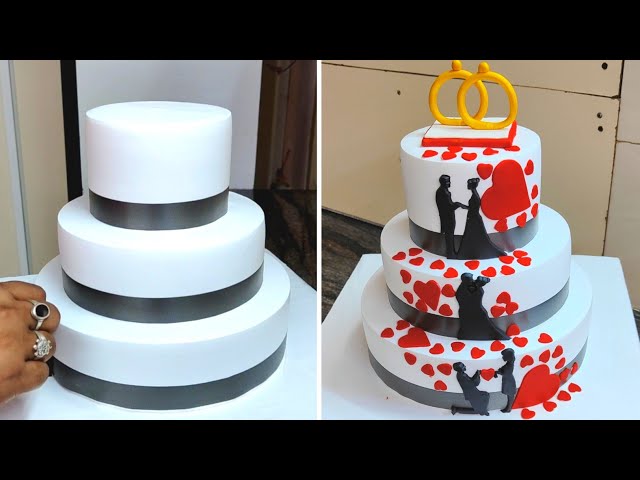 Most Beautiful Two & Three Tier Cake Design