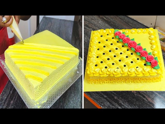 Hyderabad Special Square Cake Design