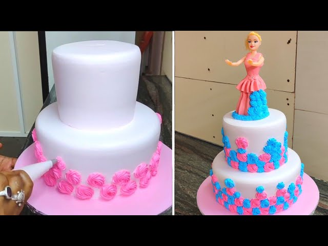 Parfect Princess Step Cake Design