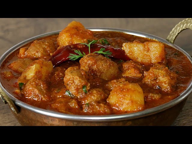 Aloo Soya Chunks Curry Recipe