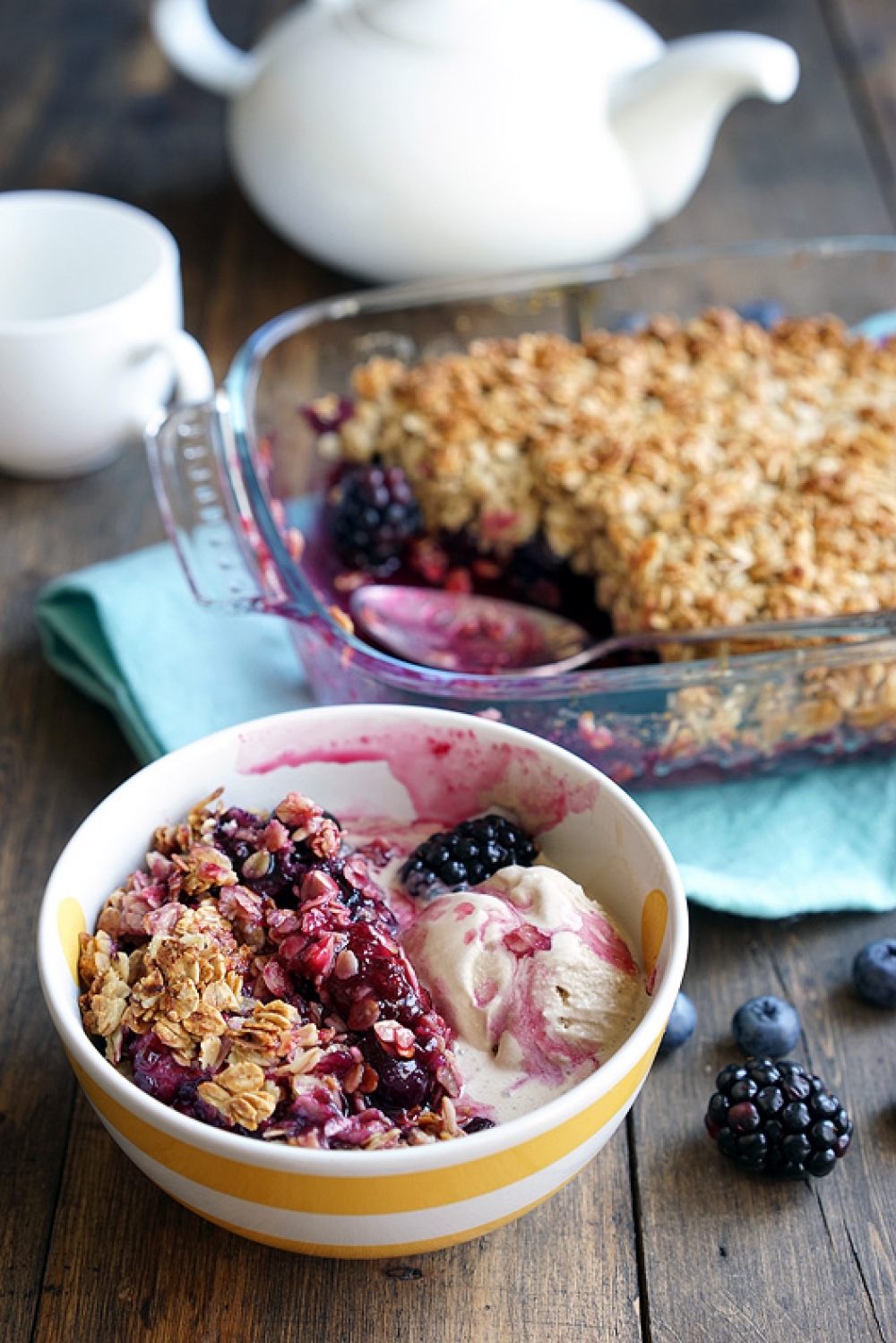 Berry Crumble for 20 minutes