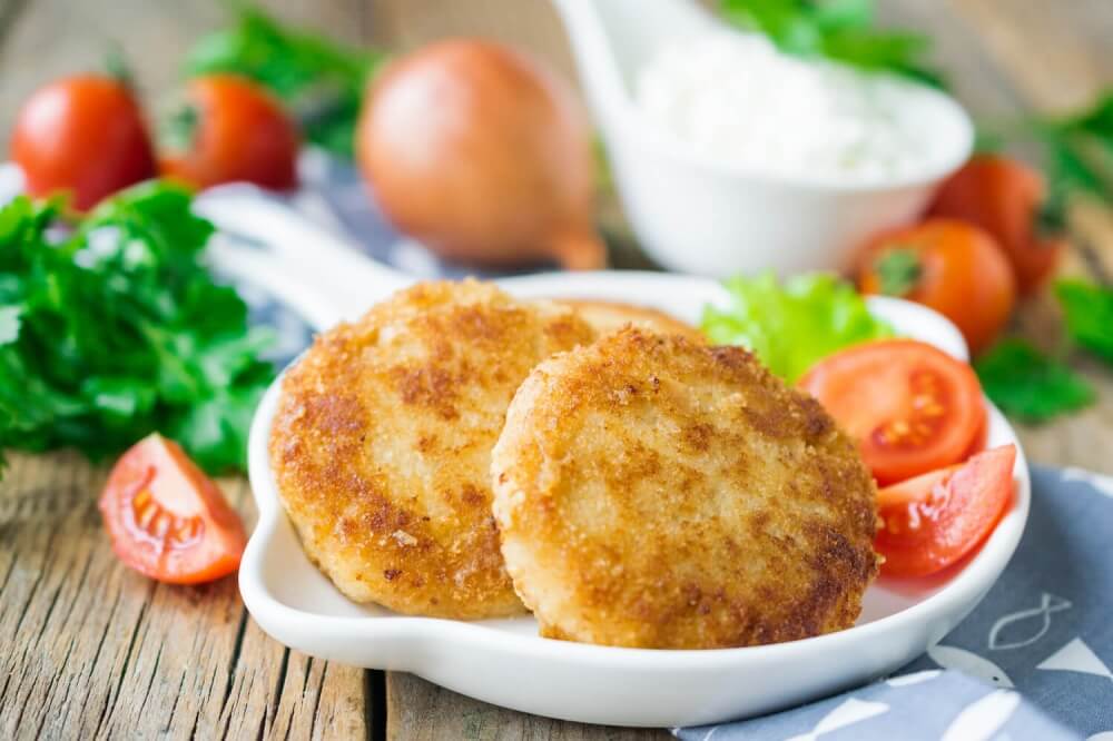 Cottage Cheese Fish Cakes