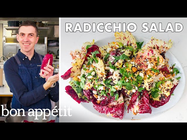 Chris Makes Hot Honey Radicchio Salad