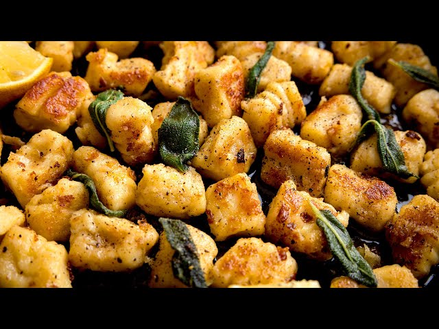 Gnocchi with Browned Butter and Sage