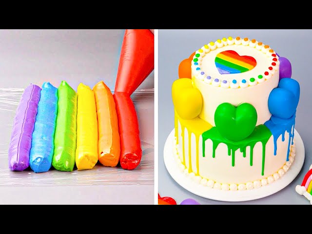 Fantastic Rainbow Cake Decorating Ideas