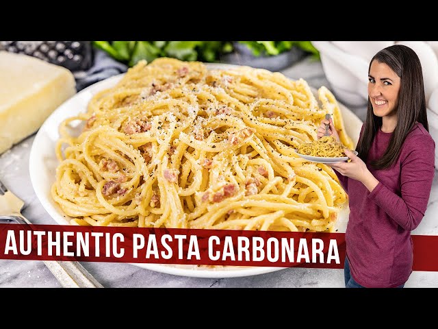 Authentic Pasta Carbonara