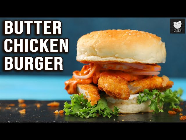 Butter Chicken Burger
