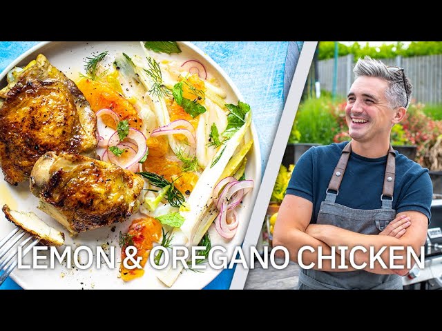Lemon & Oregano Chicken with Fennel Salad