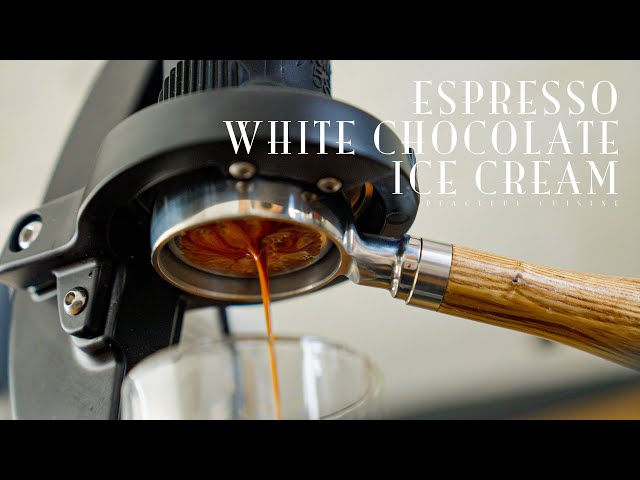 Espresso White Chocolate Ice Cream