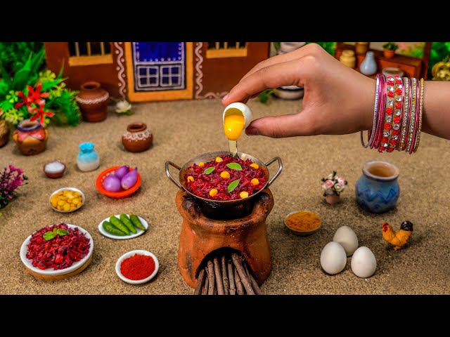 Miniature Beetroot Egg