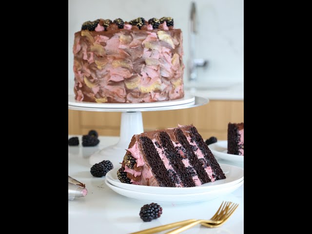 Chocolate Blackberry Cake