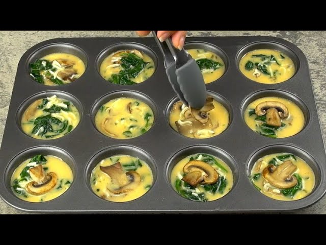 Spinach cups