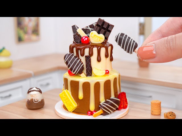 Wonderful Miniature Chocolate Cake Decorating