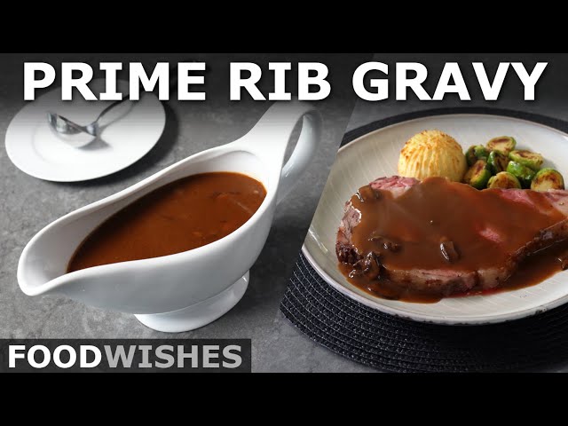 Prime Rib Gravy