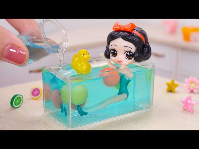 Beautiful Miniature Jelly Decorating Idea