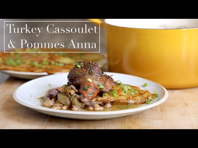 Turkey Cassoulet & Pommes Anna w/ Tramontina