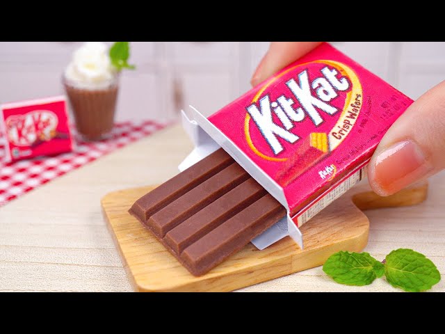 Satisfying Miniature KitKat Recipe