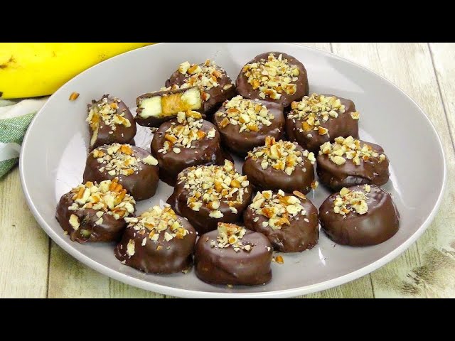 Chocolate Peanut Butter Banana Bites: irresistible