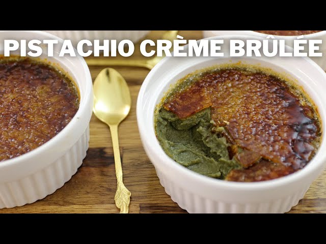Pistachio Creme Brulee Recipe
