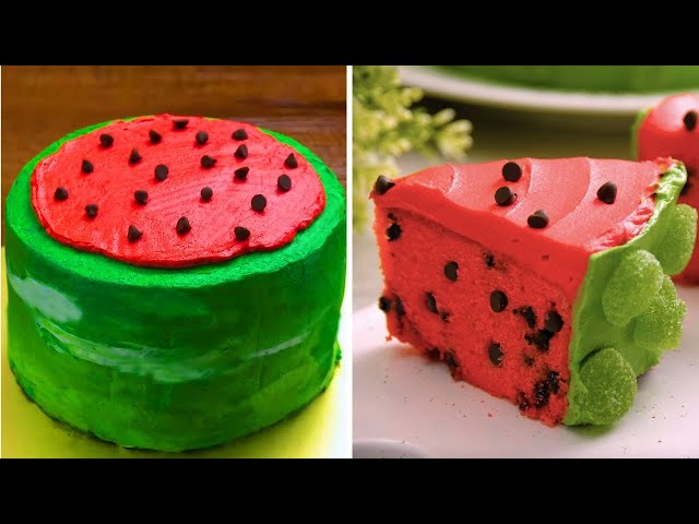 Watermelon Cake Decoration Ideas