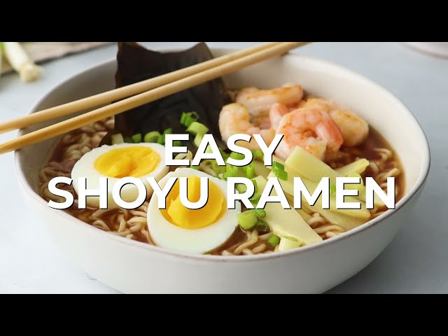 Easy Shoyu Ramen