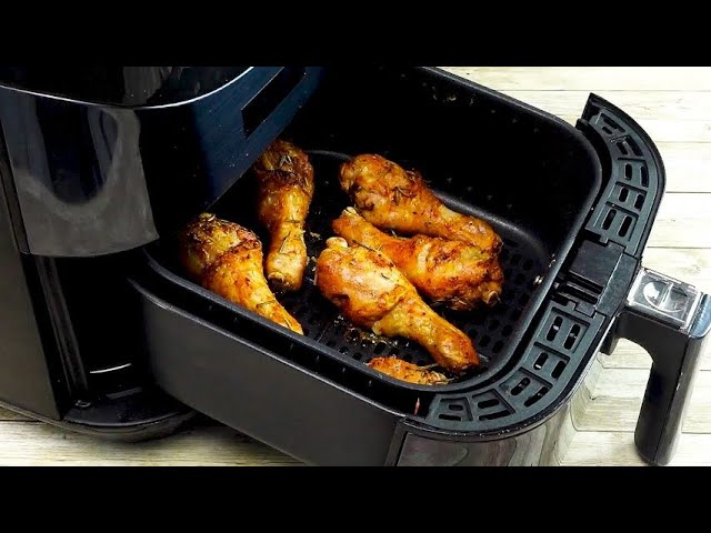 Golden chicken thighs in the air fryer: how to make them perfect in a few simple steps