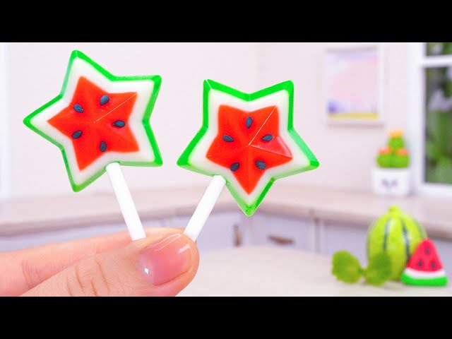 Fancy Miniature Super Watermelon Jelly Decorating