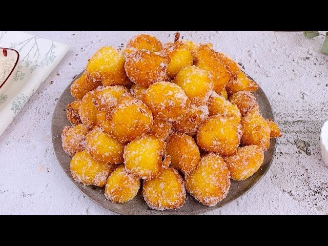 Sweet Rice Fritters: how to make them crispy and tasty
