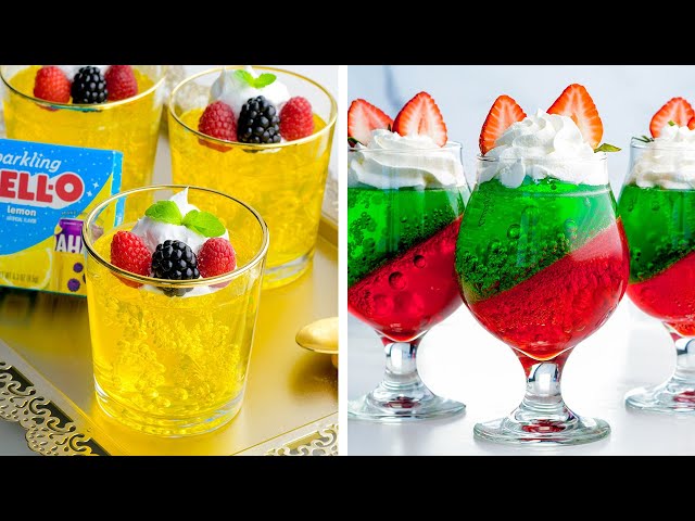 Bubbly treats with Zero Sugar Sparkling Jell-O