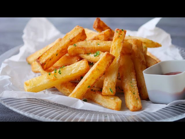Double-Fried Crispy Potato Fries
