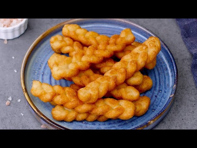 Potato braids: the delicious and beautiful fritters