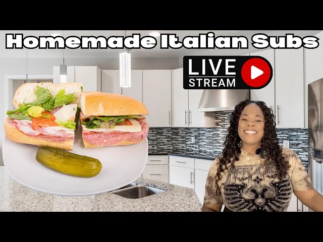 Delicious Homemade Italian Subs