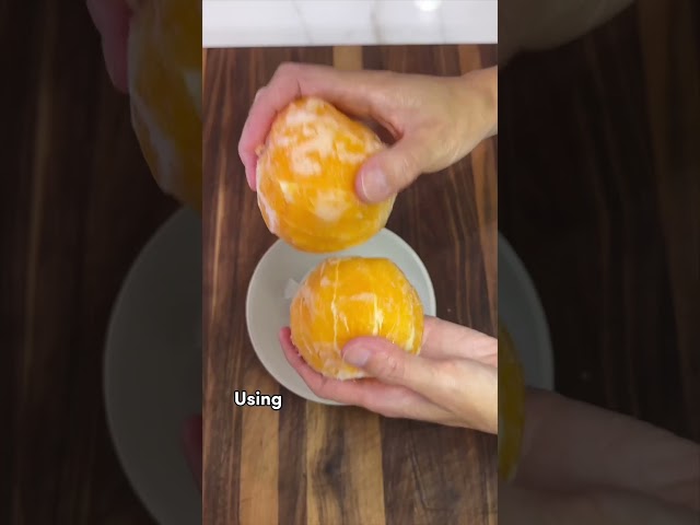 Orange Creamsicle Shaved Ice