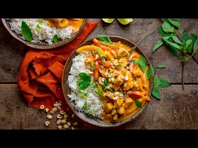 Thai-style Chicken Panang Curry