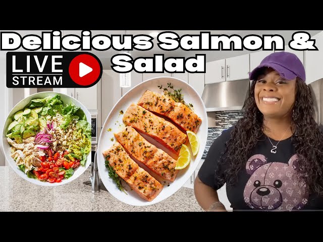 Delicious Salmon & Salad