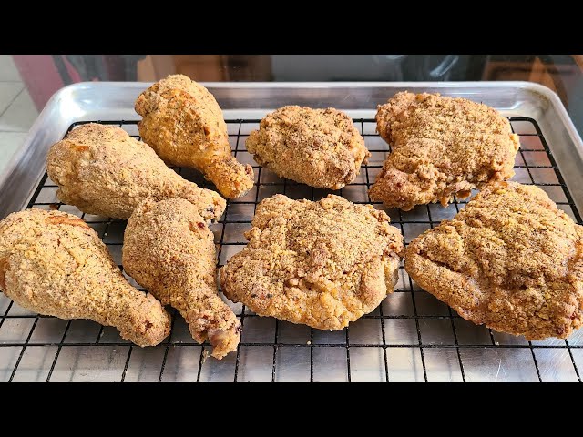 Crispy Oven-Baked Fried Chicken