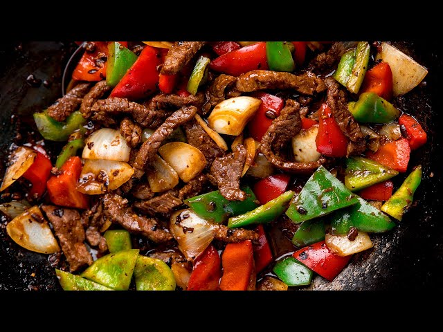 The Perfect Beef in Black Bean Sauce