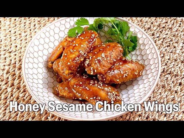 Honey Sesame Chicken Wings