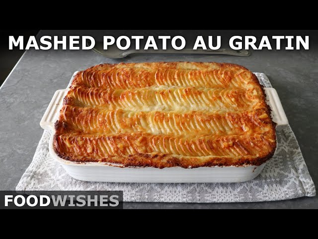 Mashed Potato au Gratin