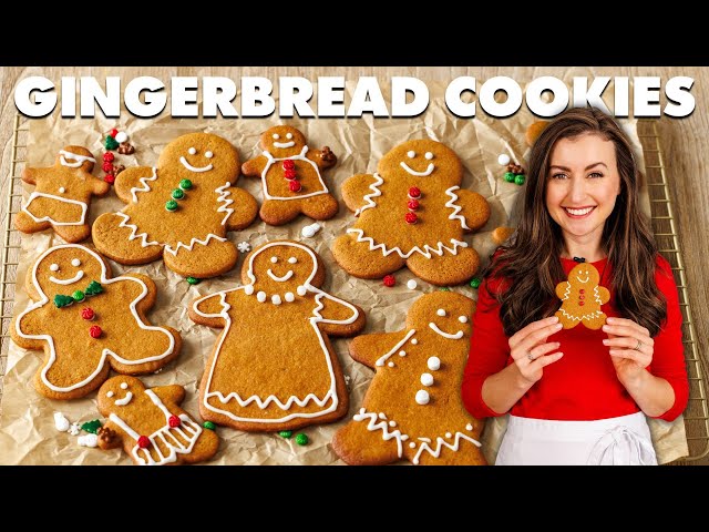 Simple and Festive Gingerbread Cookies Recipe