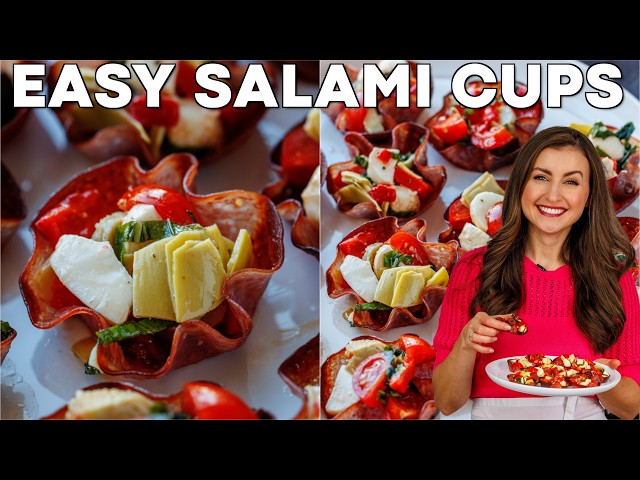Easy Salami Cups: The Ultimate Party Appetizer