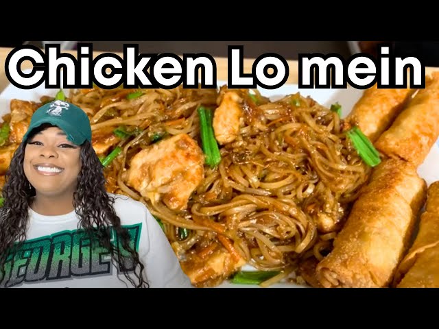 Delicious Chicken Lo mein
