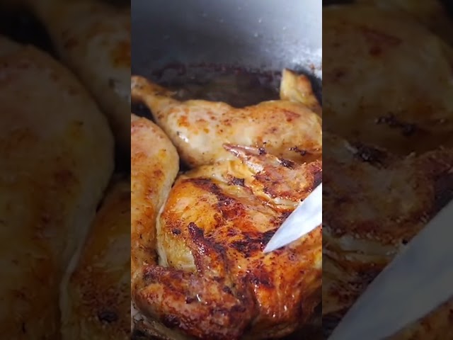 Flattened Chicken Tabaka, is Simple and Delicious