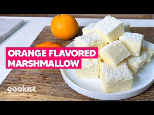 Delicious Orange Marshmallows