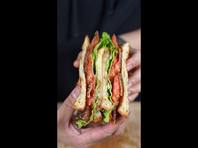 Billionaire Bacon Lettuce Tomato Sandwich