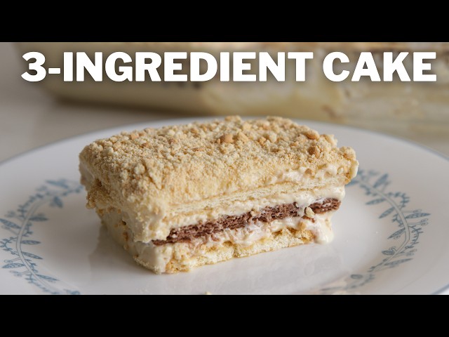 Easy 3-Ingredient Cake