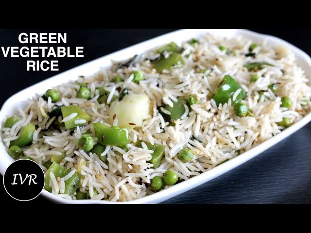 Green Vegetable Rice Recipe