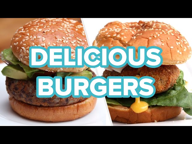6 Delicious Burger Recipes