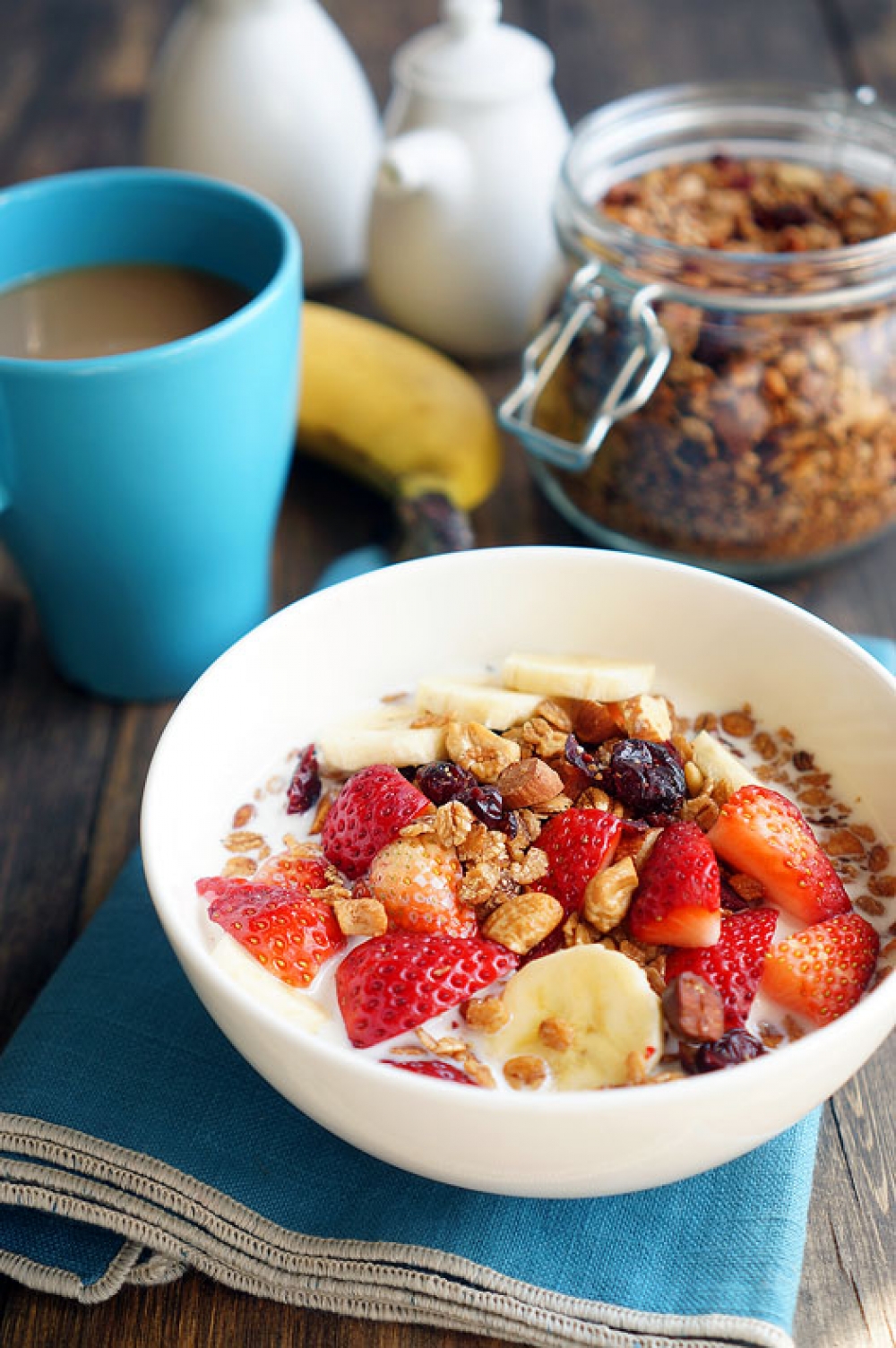 Granola  a perfect breakfast and not only