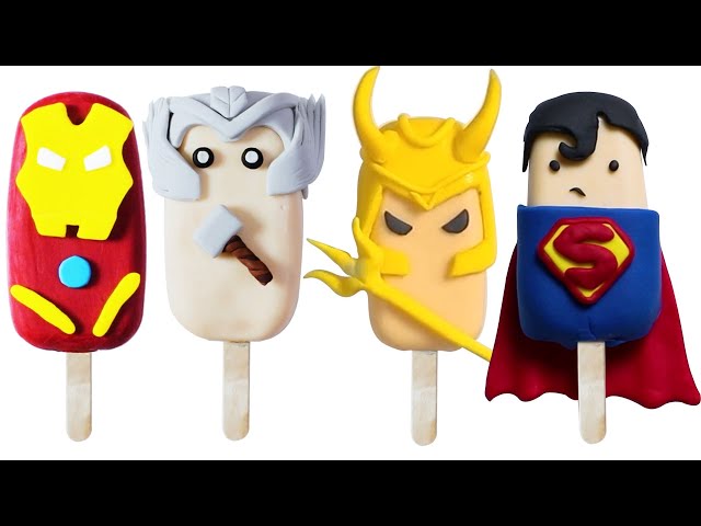Superheroes Cake Pops